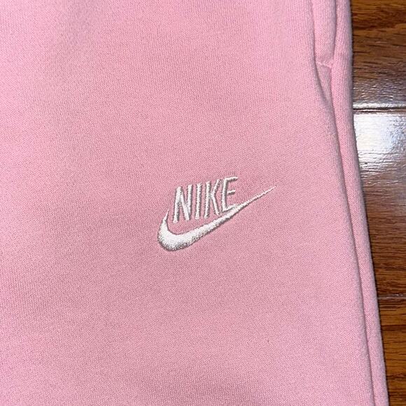 Nike Sportswear Big Kids Pink Club Fleece Sweatpants Joggers Size XL - Picture 5 of 14